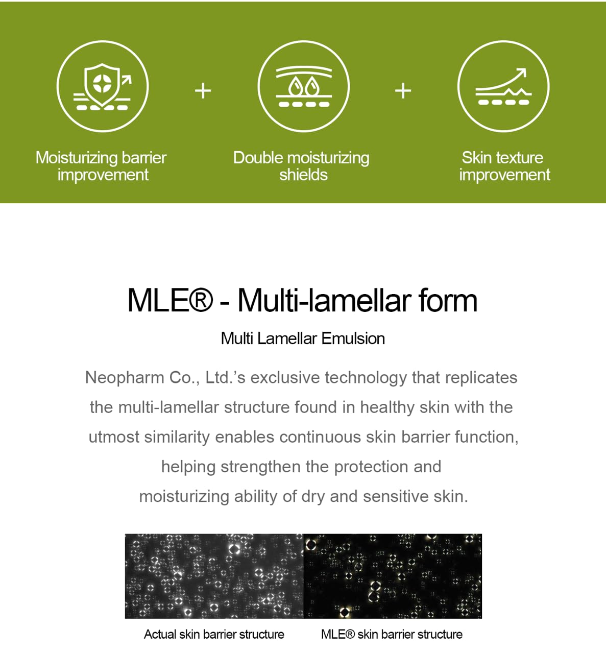 Silicone-rich hydration visual from ZEROID Richenic Cream