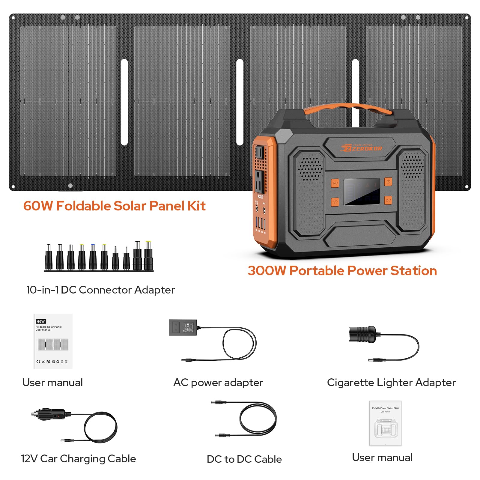 ZeroKor compact bundle for off-grid RV and van life.