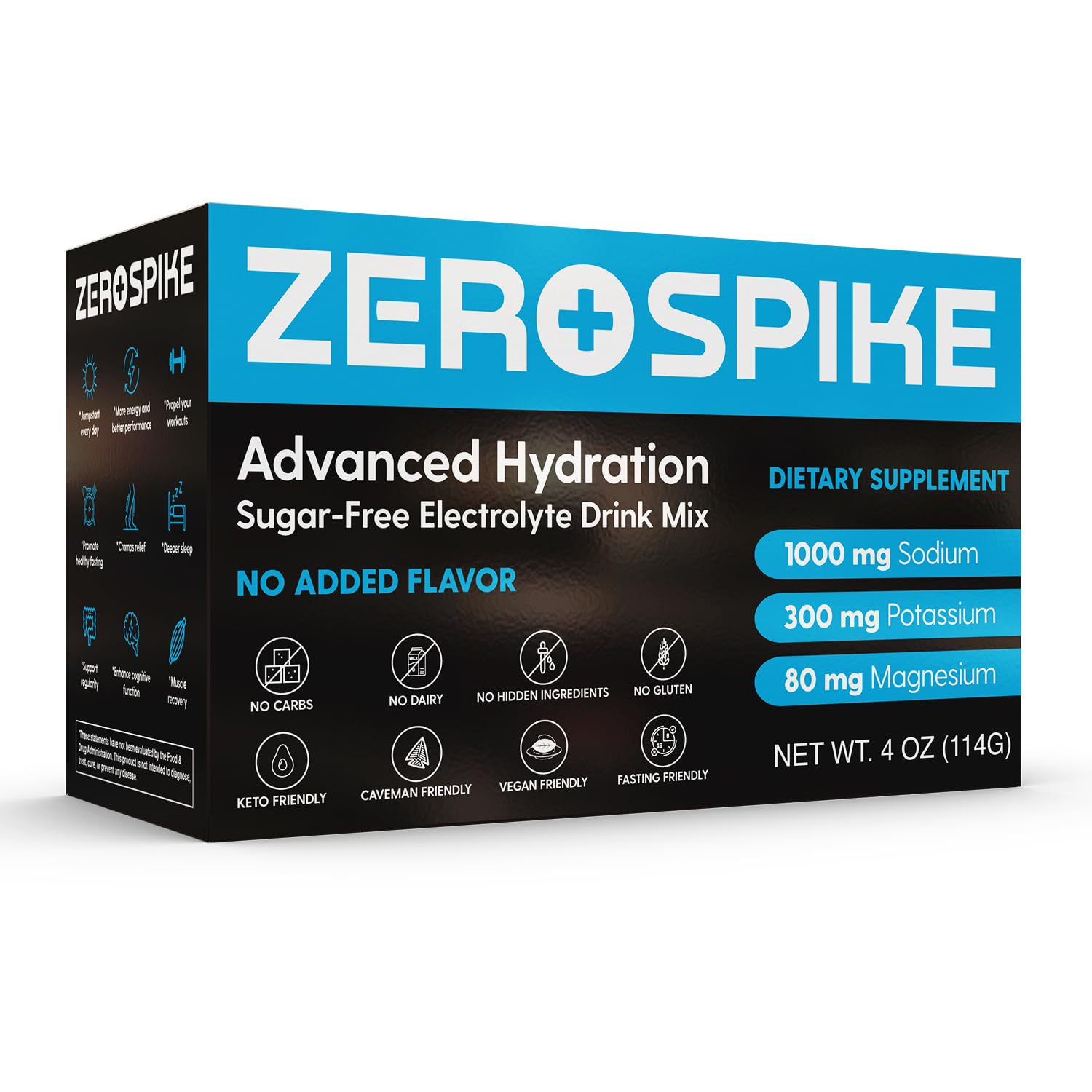 Zerospike clean-label packaging communicates pure ingredients