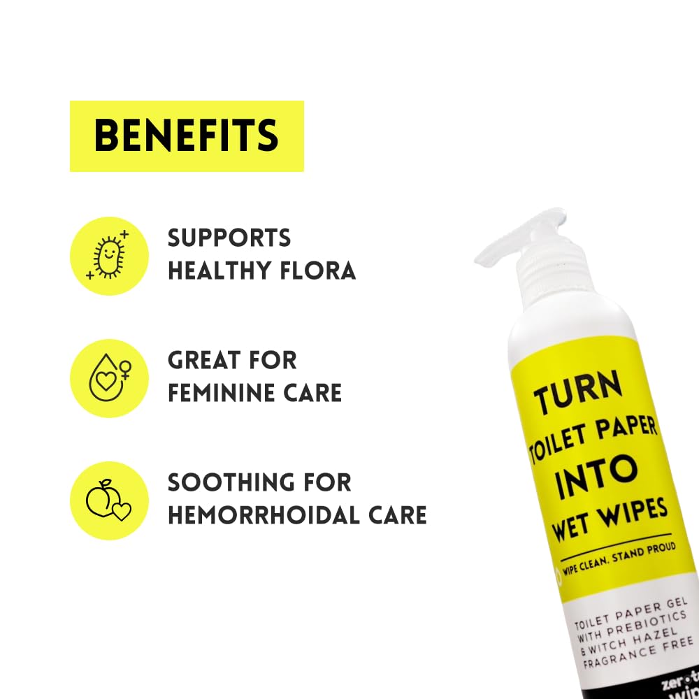 Zerotaboos Wipegel prebiotics ingredient close-up suggests skin balance support.