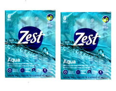 Zest Aqua Bar Soap packaging with bars for daily cleansing