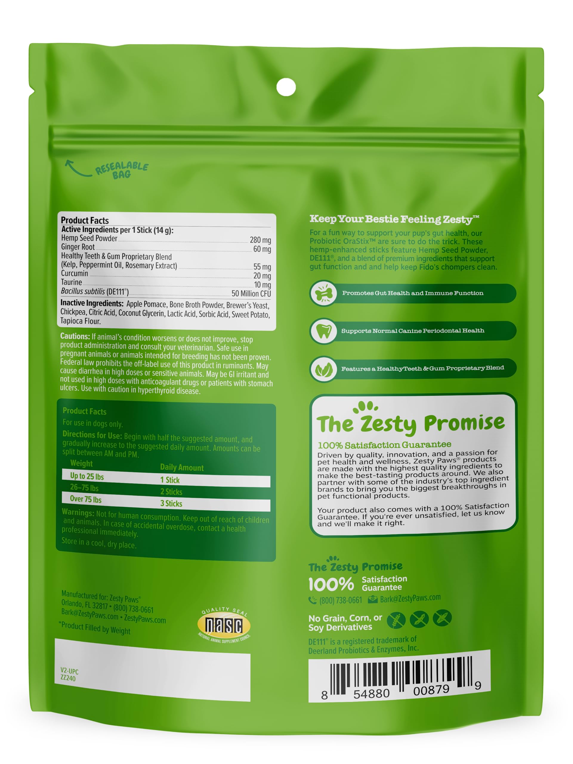 OraStix teeth-gum blend targets periodontal health for dogs.