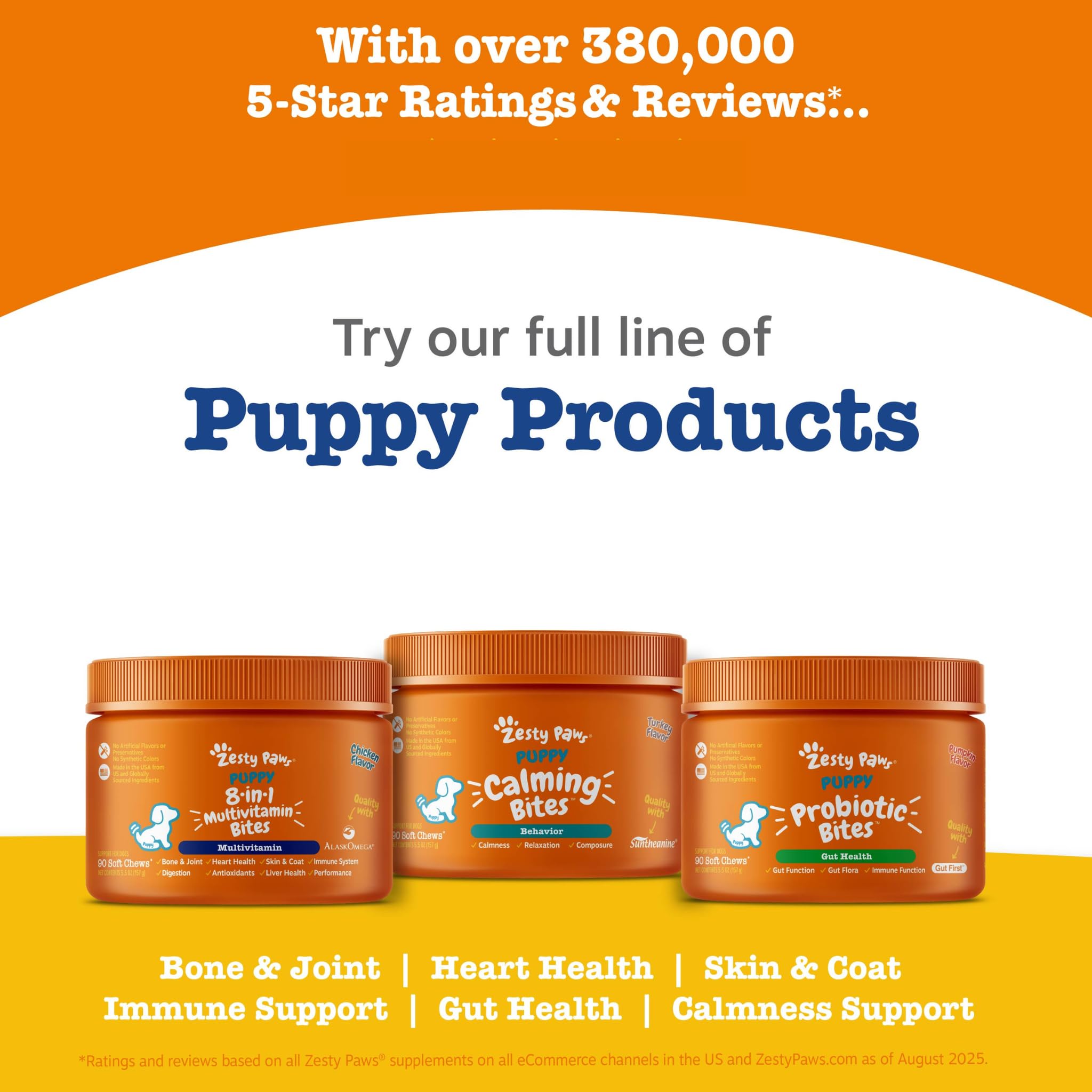 Zesty Paws serving spoon with easy dosing for chews.