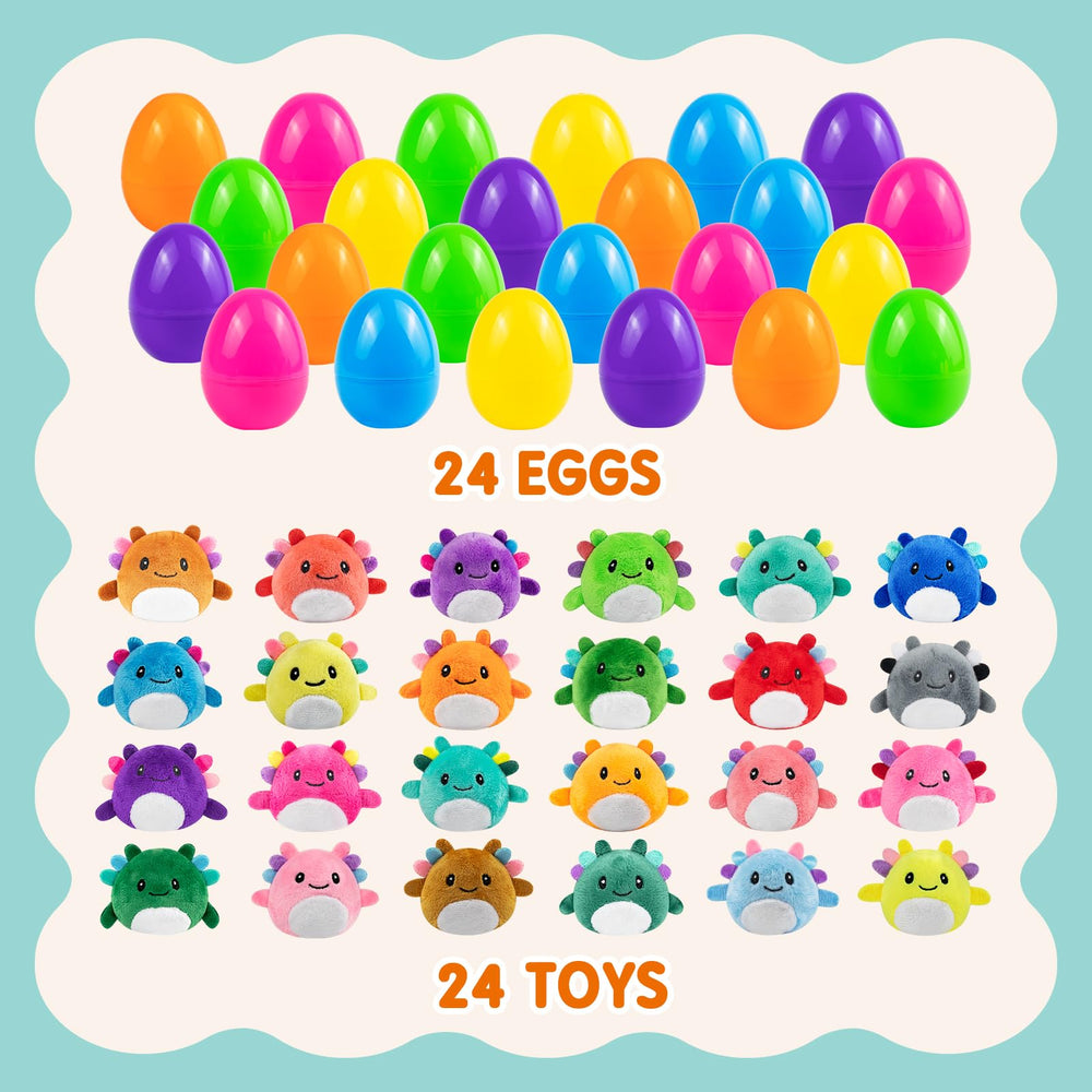 Zesua axolotl plush mini-figure for gifting and play.