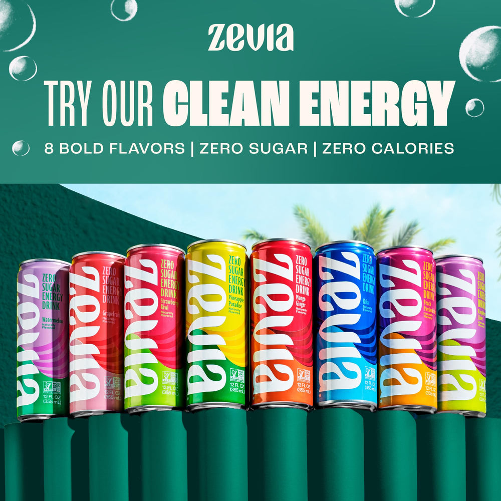 Zevia Cran-Raspberry soda pour demonstrating easy serving and quick enjoyment