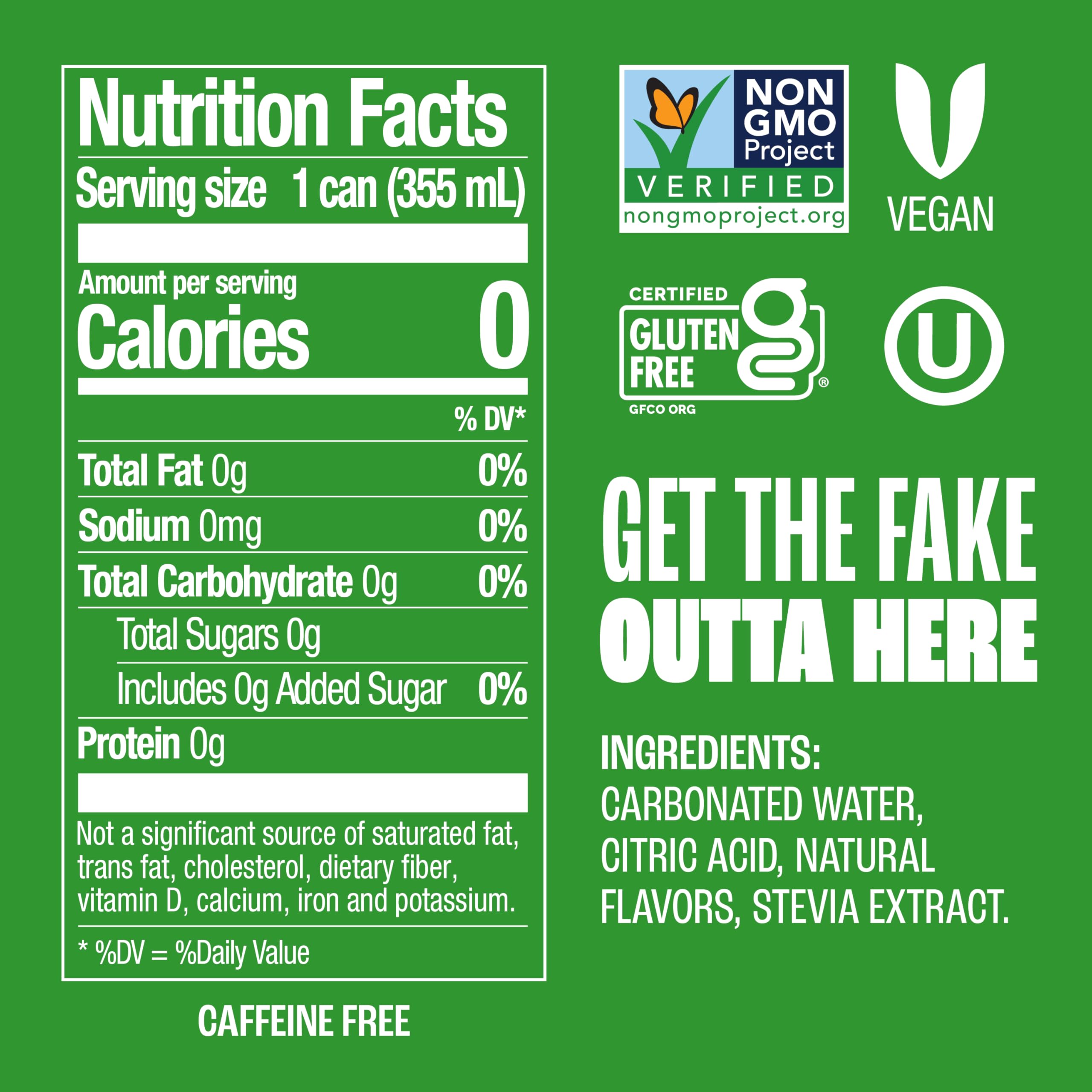 Zevia Lemon Lime Twist 6-pack cans emphasize convenient zero-calorie refreshment.