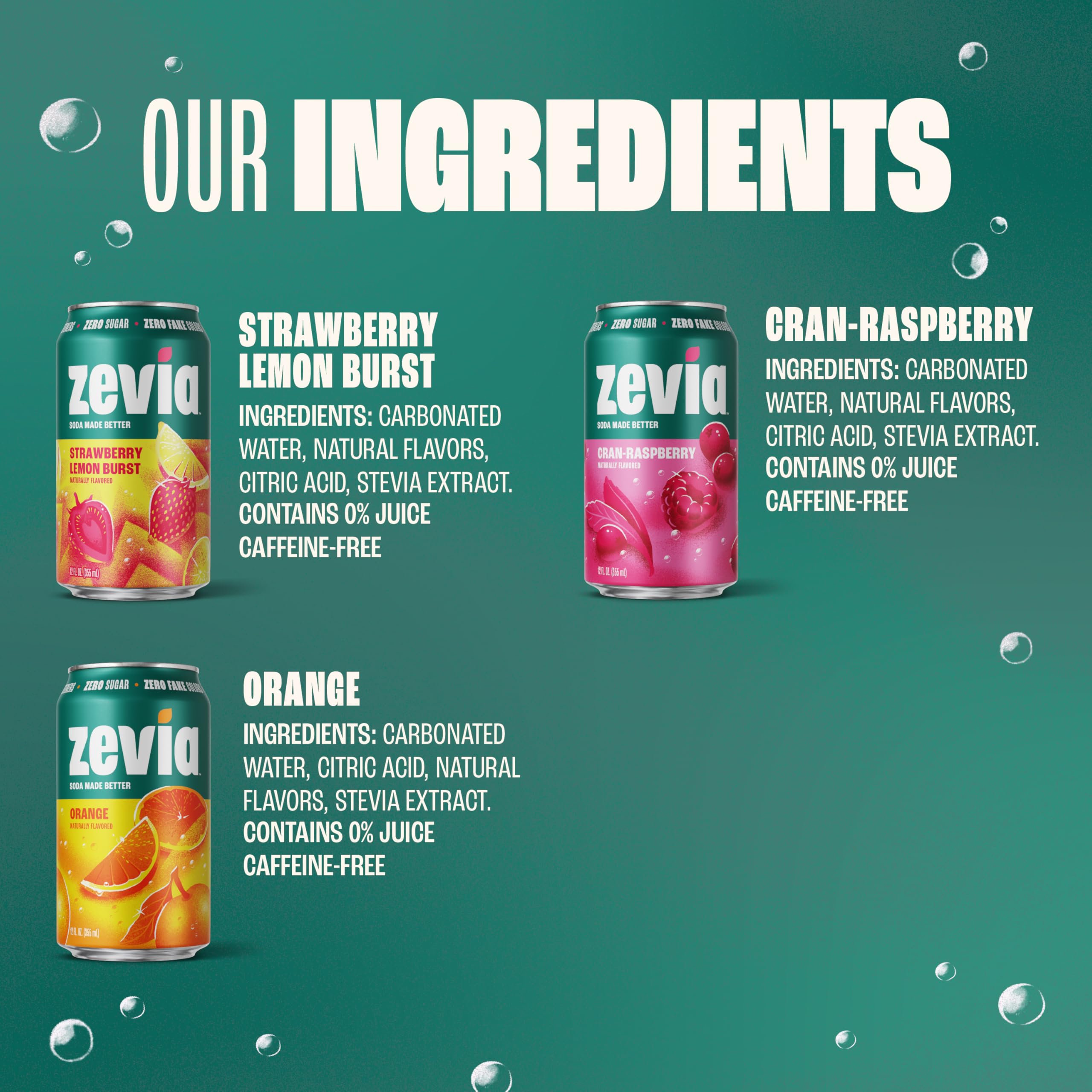 Zevia Non-GMO Project Verified label emphasizes quality and transparency