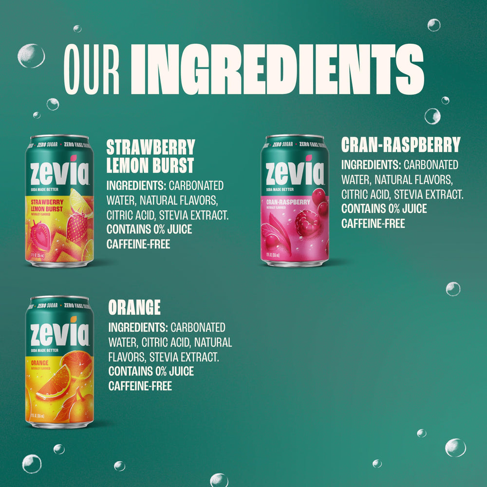 Zevia Non-GMO Project Verified label emphasizes quality and transparency