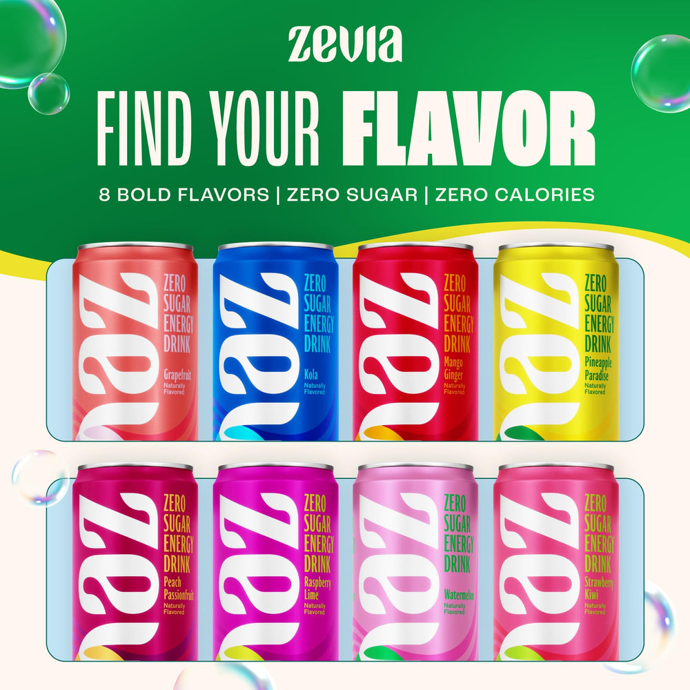 Zevia Pineapple Paradise outdoors lifestyle scene shows refreshing pick-me-up on sunny days.
