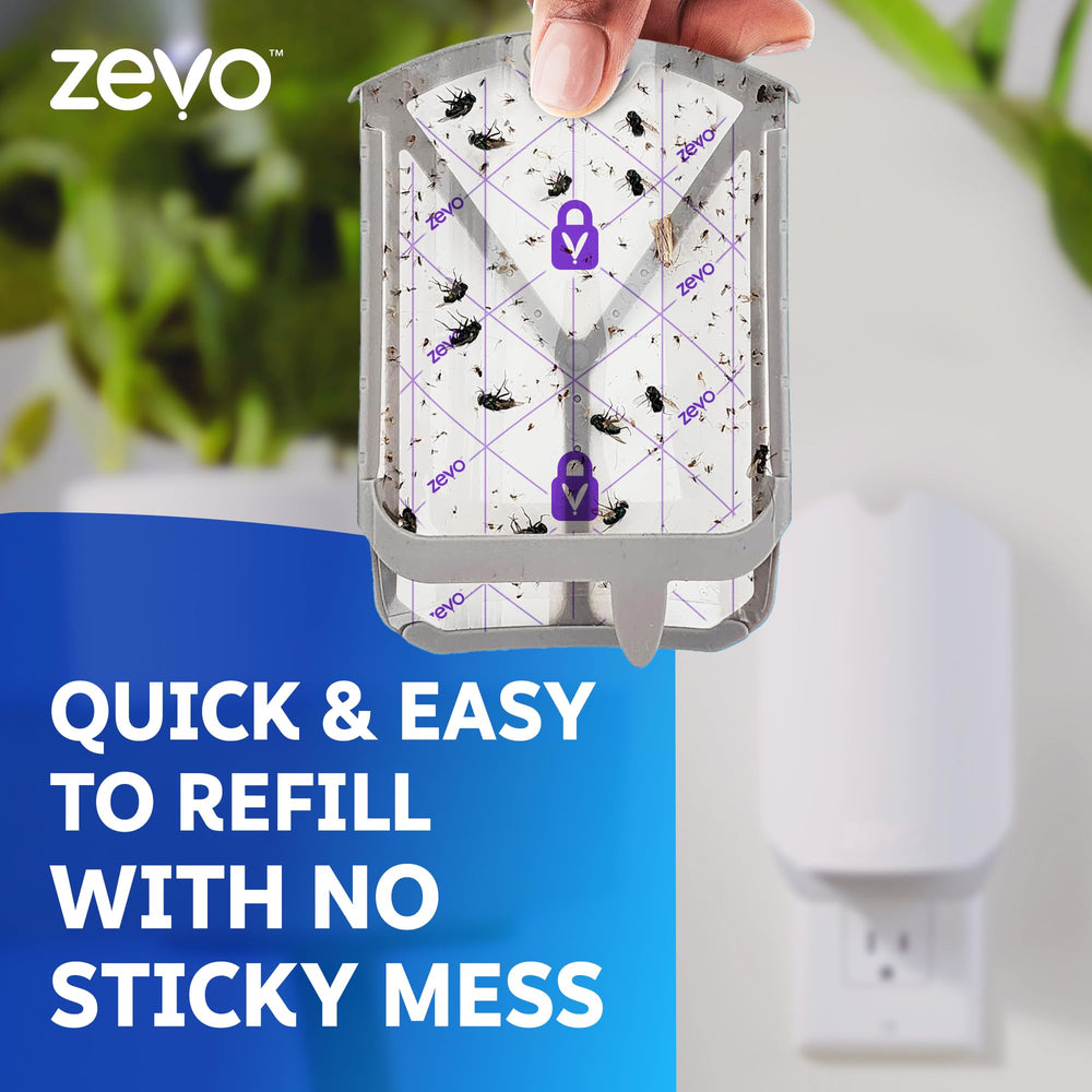 ZEVO garage placement designed for utility spaces to deter flying insects.