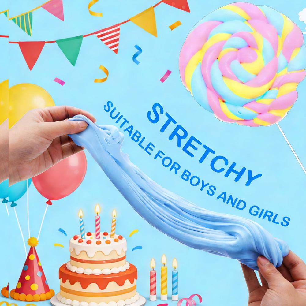 ZeweierSlime butter slime kit kid play scene highlighting group activity.