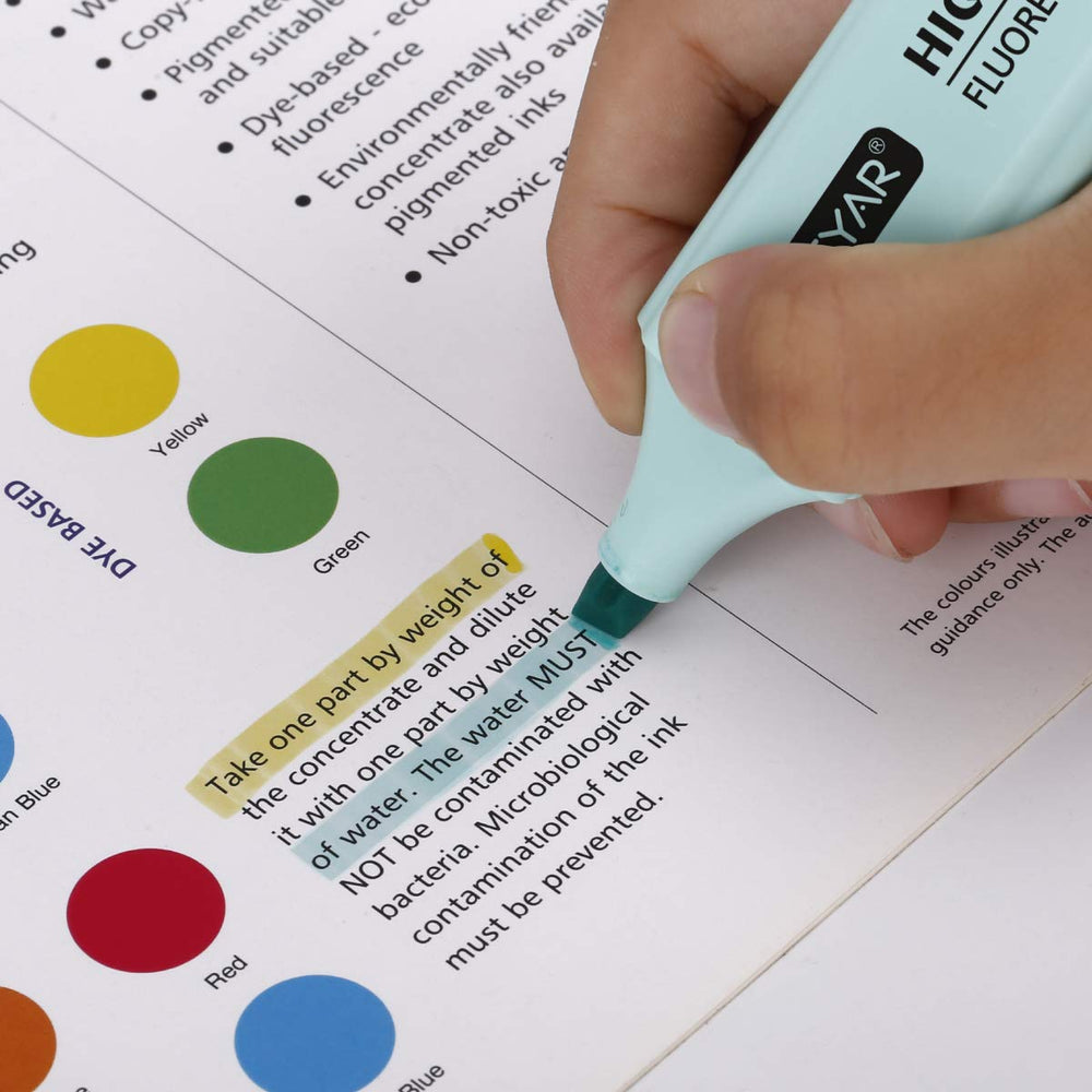 ZEYAR Highlighter pocket-friendly design shown in a compact case.