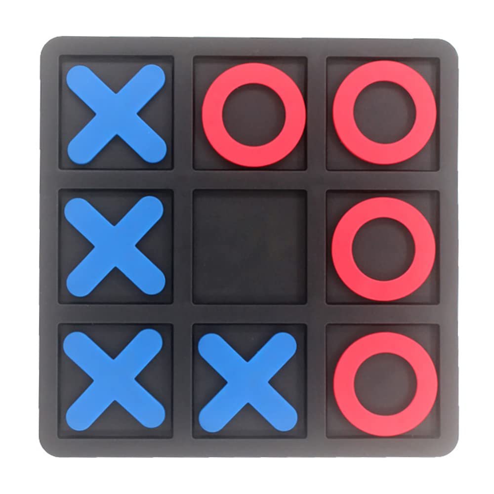 Zeyce Tic Tac Toe board game with a compact, portable design for easy transport.