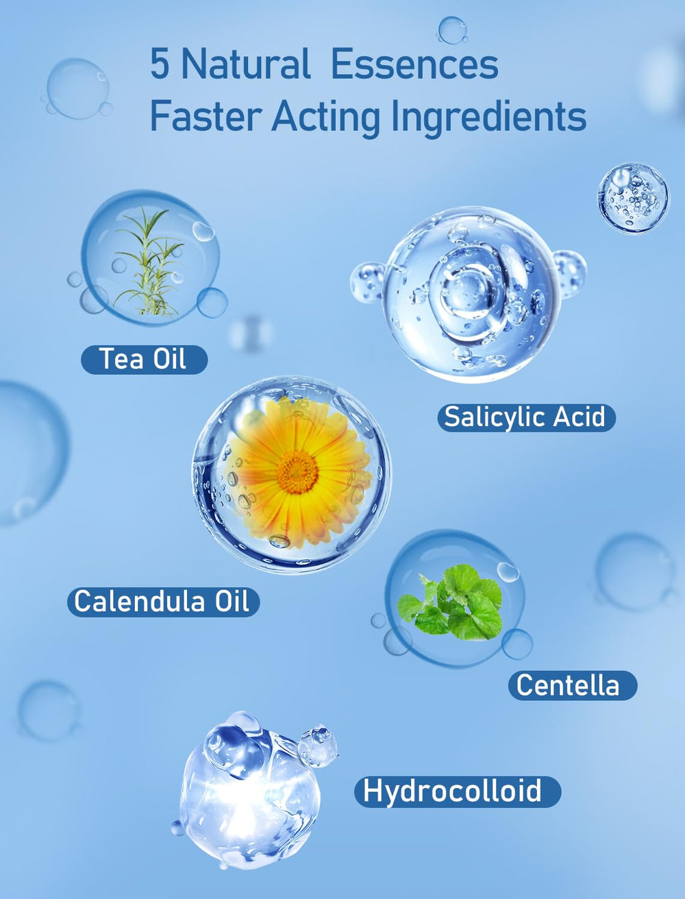 ZHAOLIESM 12mm star patch protects larger spots while you sleep.