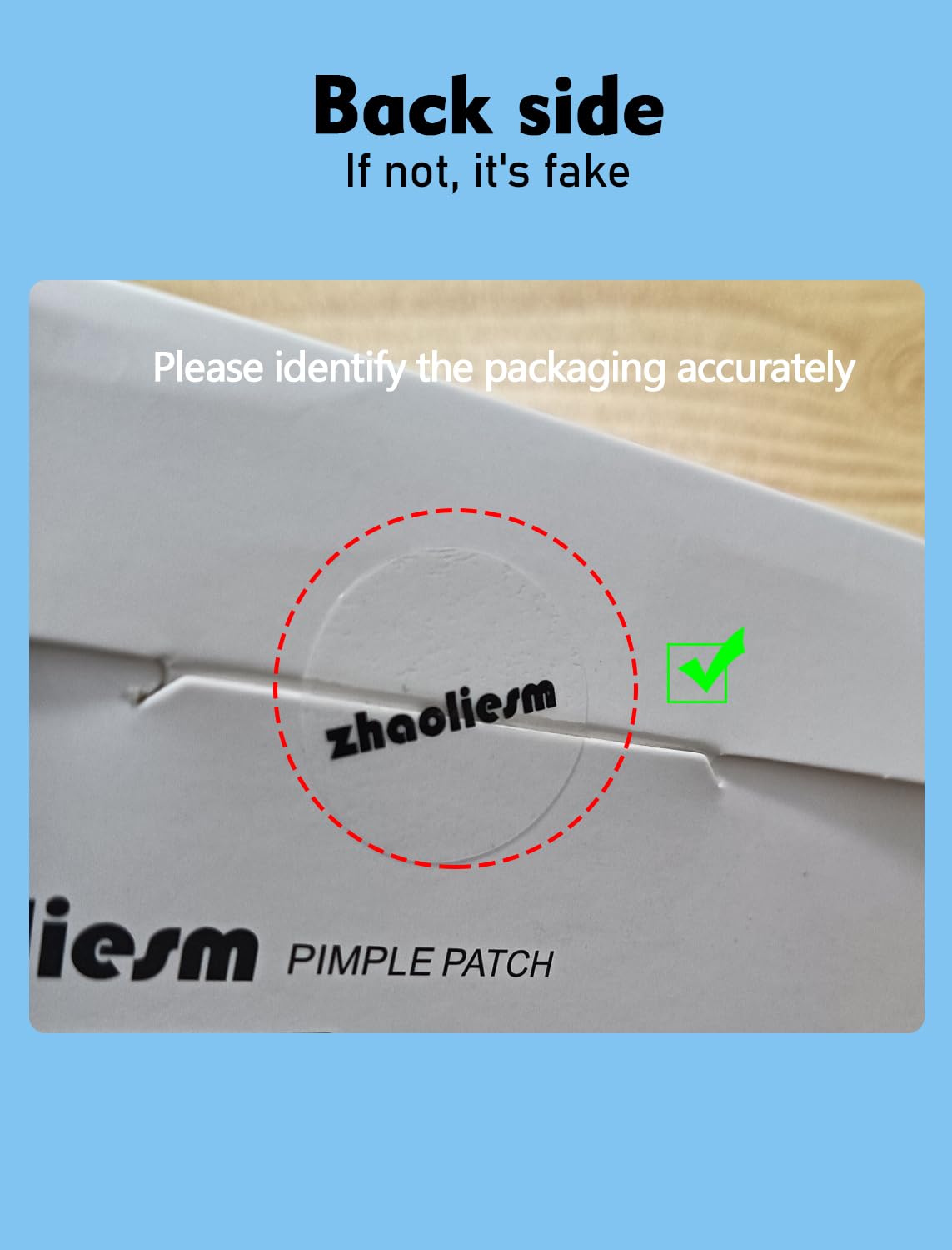 ZHAOLIESM 14mm patch covers big blemishes with strong overnight adhesion.