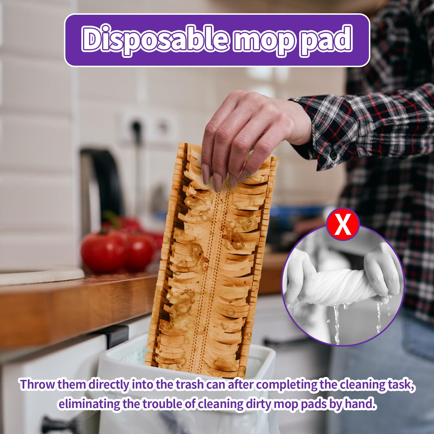 ZHAYAO unscented pads offer neutral cleaning experience