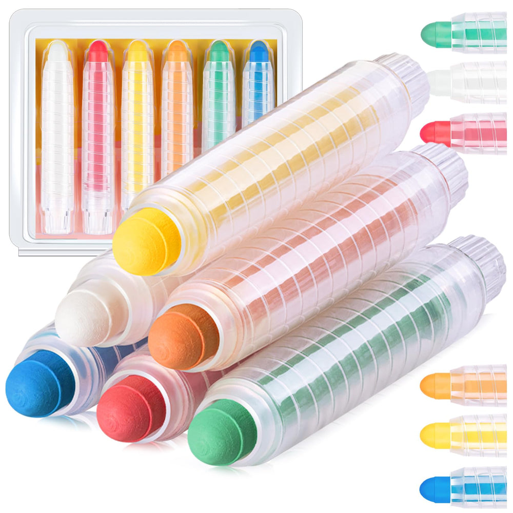 ZHBDMGK sidewalk chalk set with holder for easy outdoor art sessions