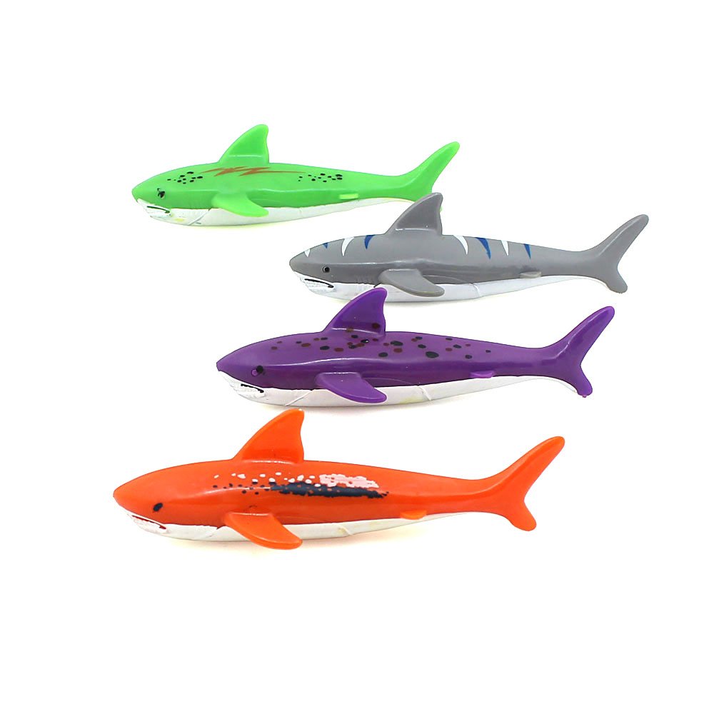 ZHFUYS diving shark torpedo launch shows fast water entry for thrilling pool play