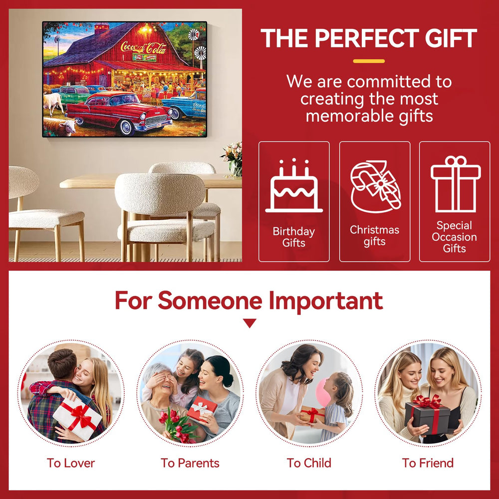 Zhiseoyi Night Car Life puzzle gift-ready box ideal for birthdays