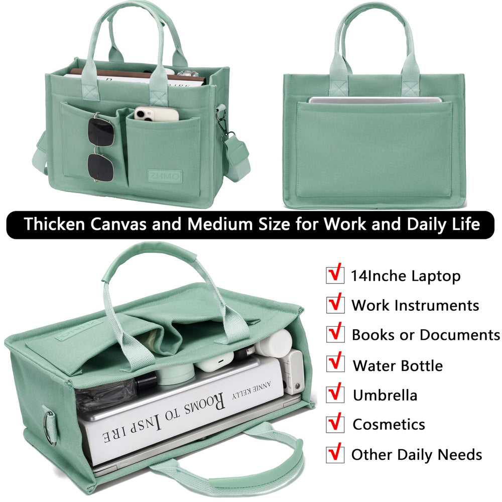 ZHMO canvas and lining deliver durability and water resistance for daily use.