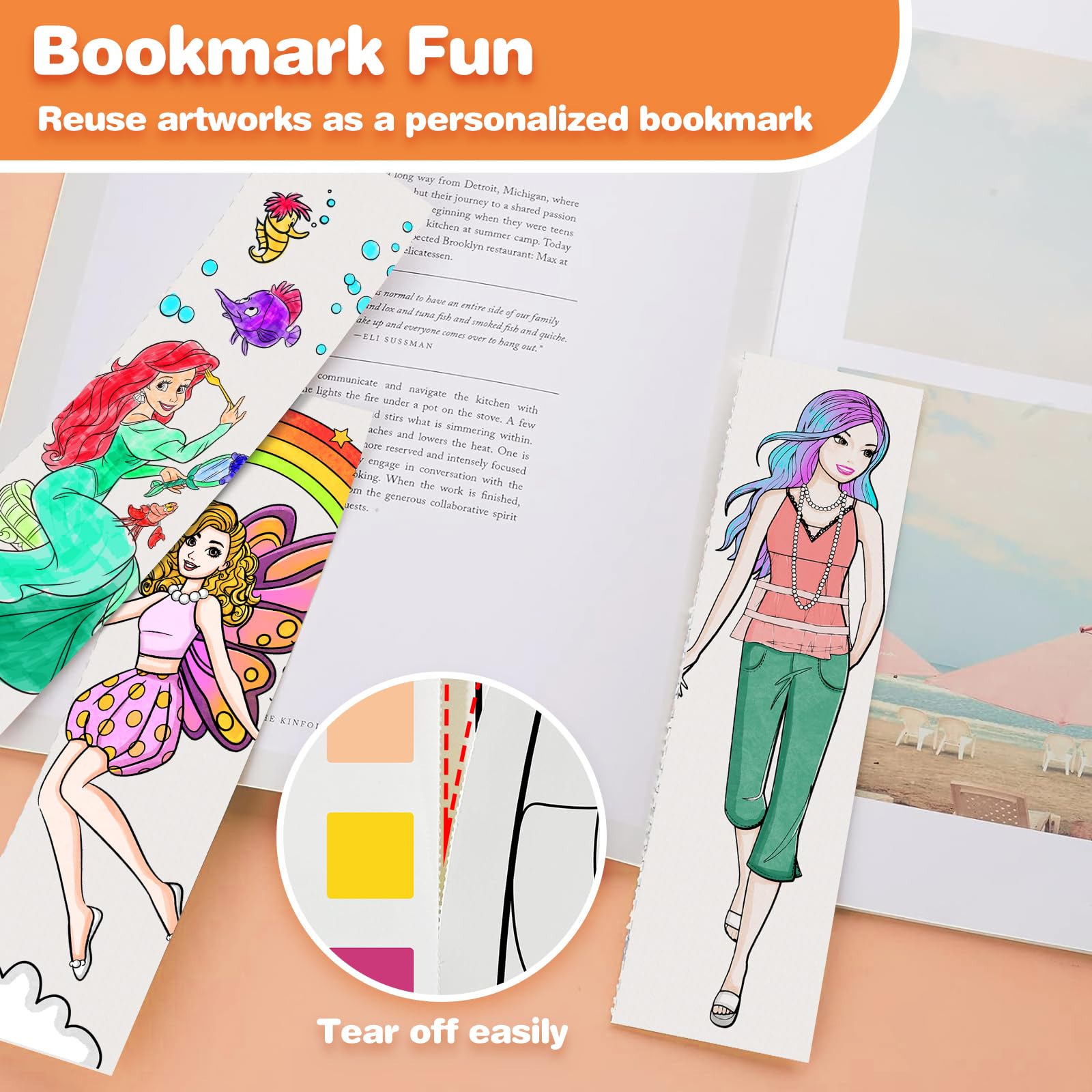 ZHOC 20 unique patterns spark creativity and can become bookmarks