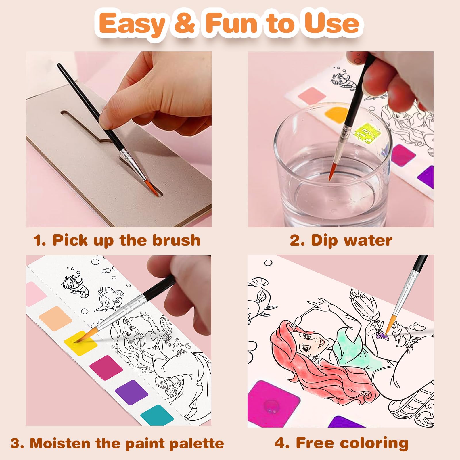 ZHOC perforated edges tear out page for easy display or sharing finished art