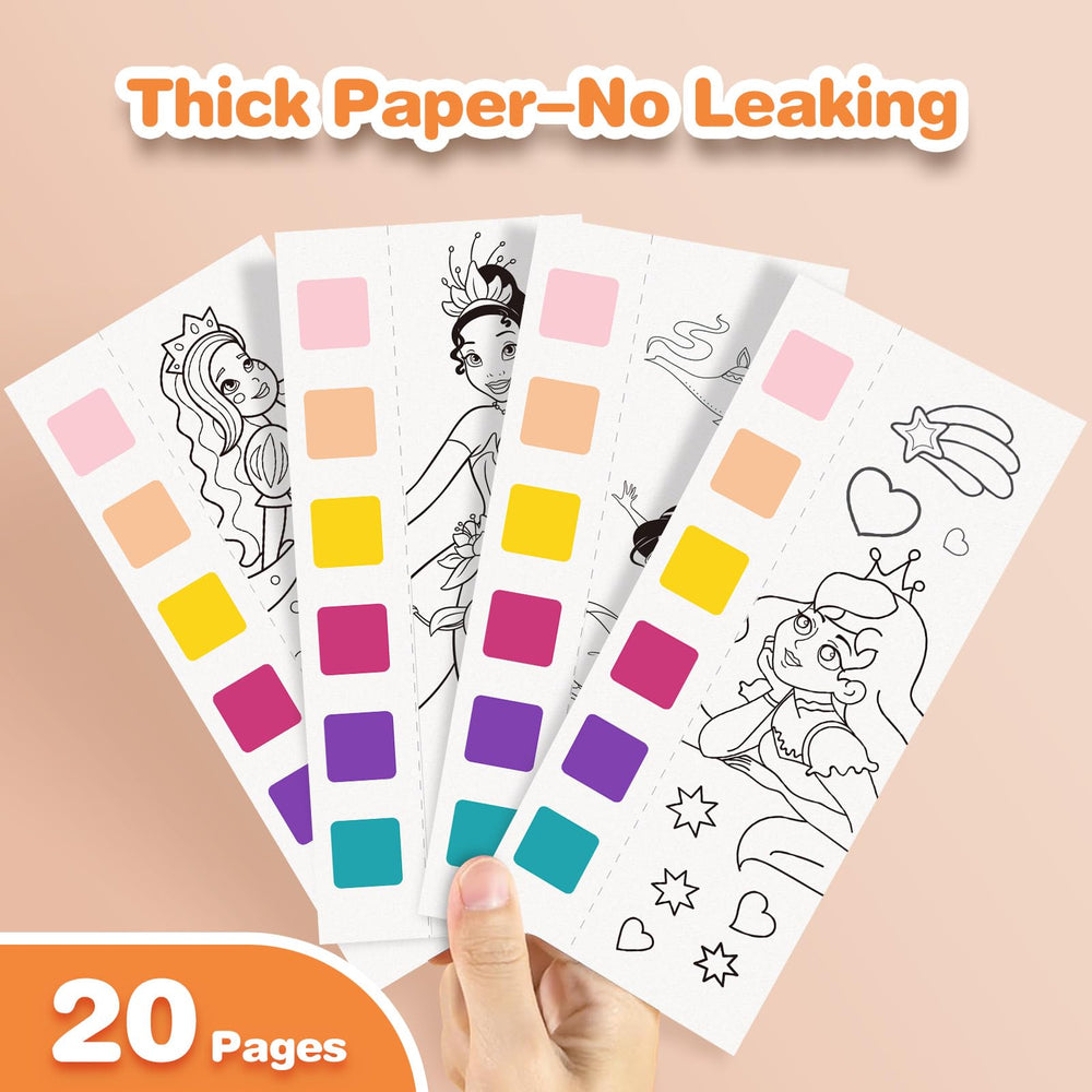 ZHOC thick paper close up showing bleed resistant pages for clean artwork