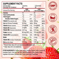 ZHPHK Iron Gummies being poured into a hand for easy daily intake.