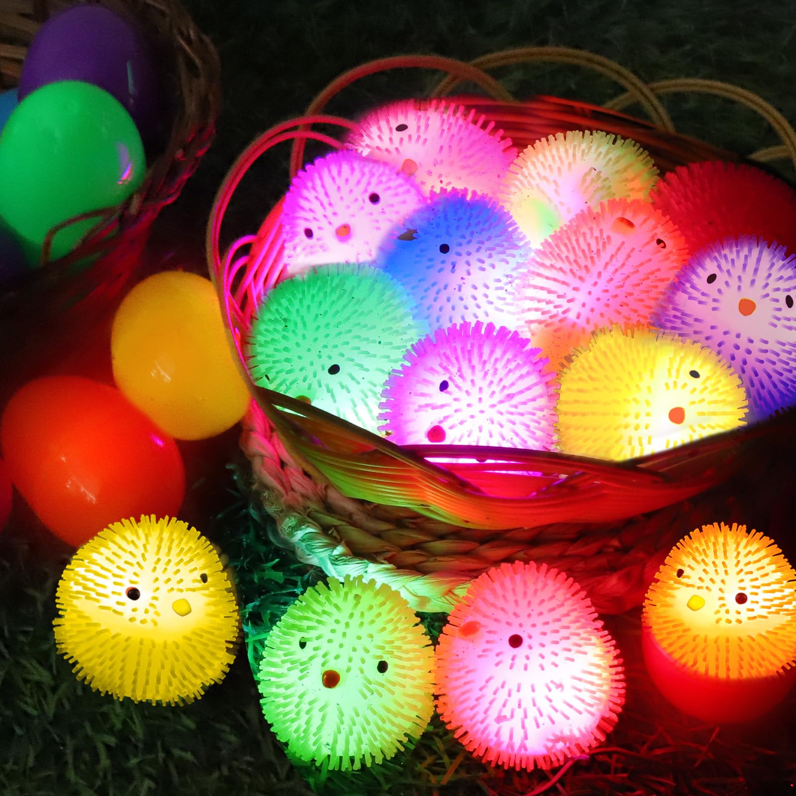 ZHZHHJMY Easter basket filler set with assorted colors.