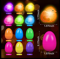 ZHZHHJMY six-color egg assortment for playful Easter egg hunts.