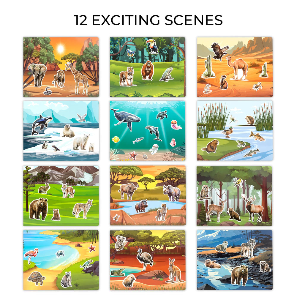 ZICOTO 250+ stickers unlock versatile decorating options for every scene.