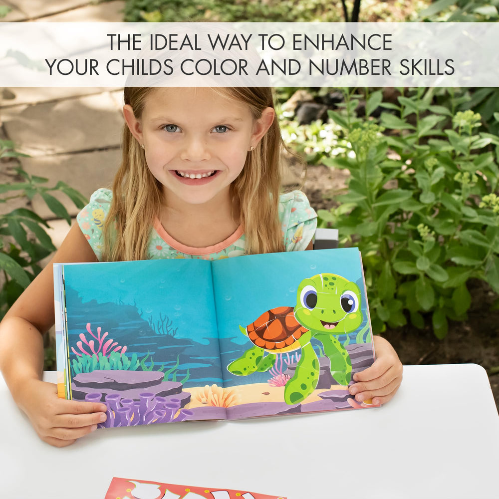 ZICOTO sticker book perforated pages provide easy display.