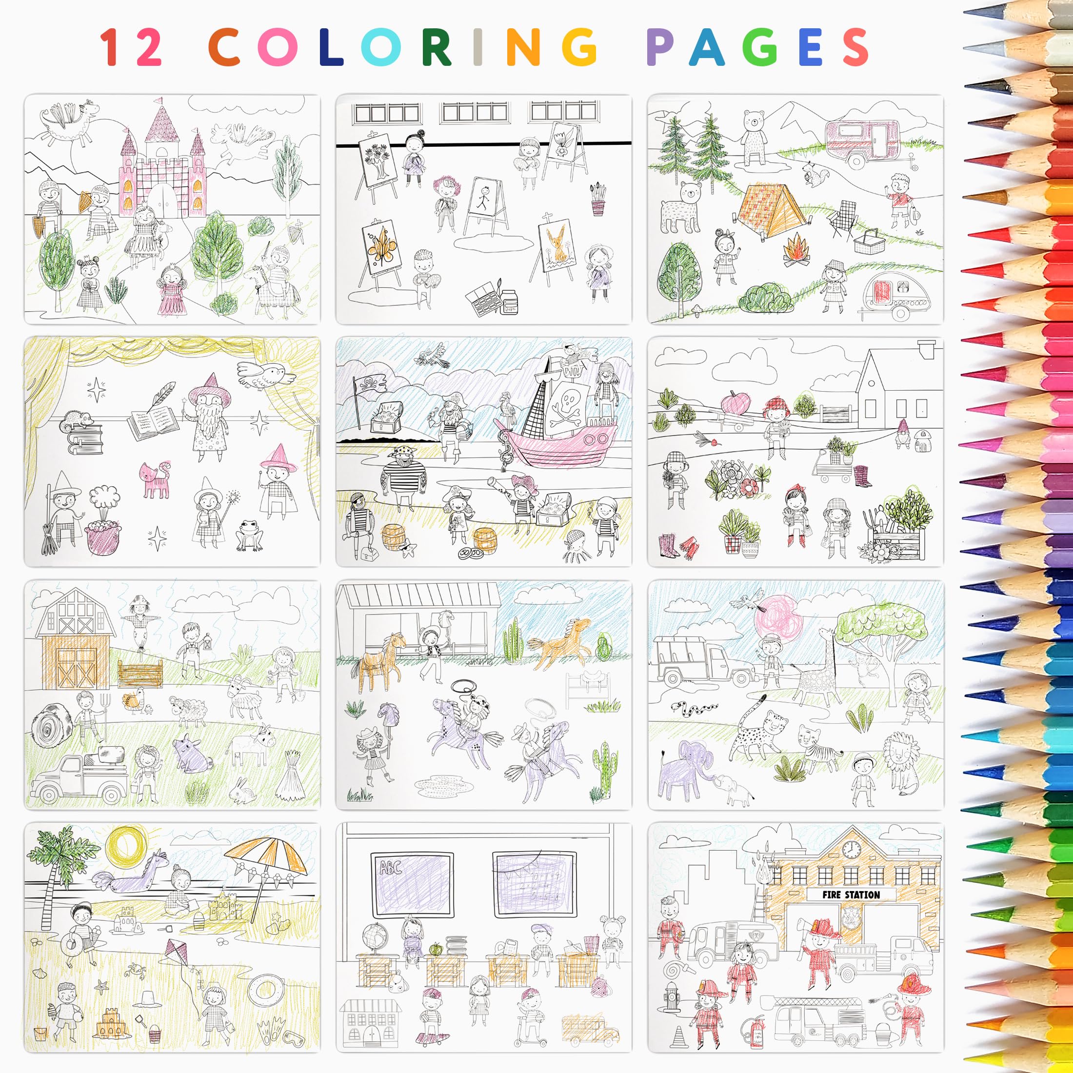 ZICOTO travel activity book use during trips for quiet, screen-free fun