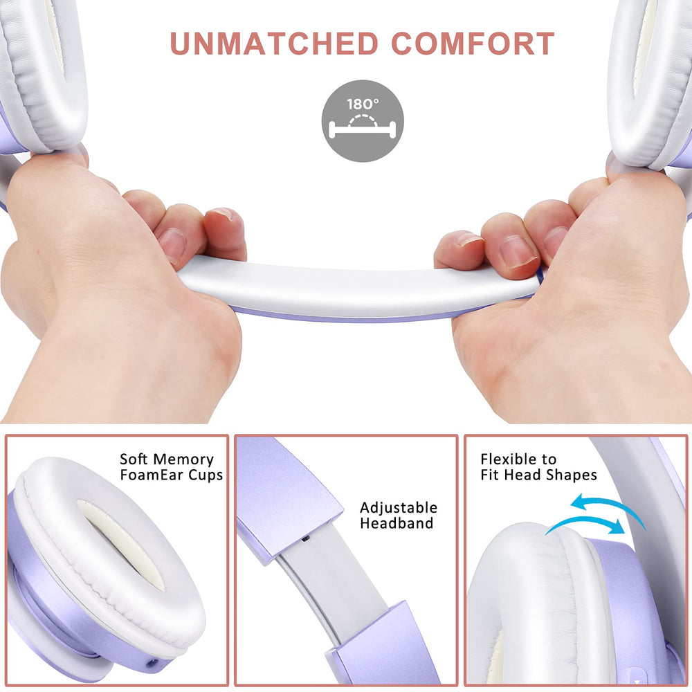 ZIHNIC headphones with micro SD slot for offline music on the go.