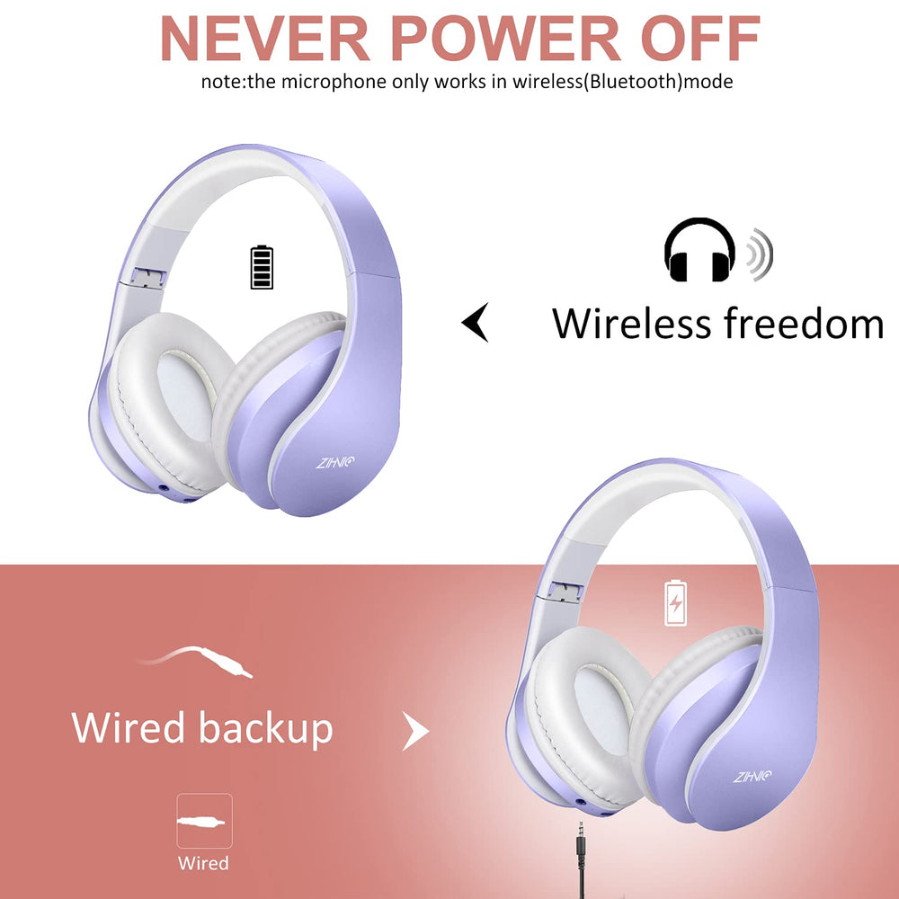 Soft memory-foam ear cushions deliver comfort during long listening sessions.