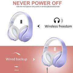 Soft memory-foam ear cushions deliver comfort during long listening sessions.