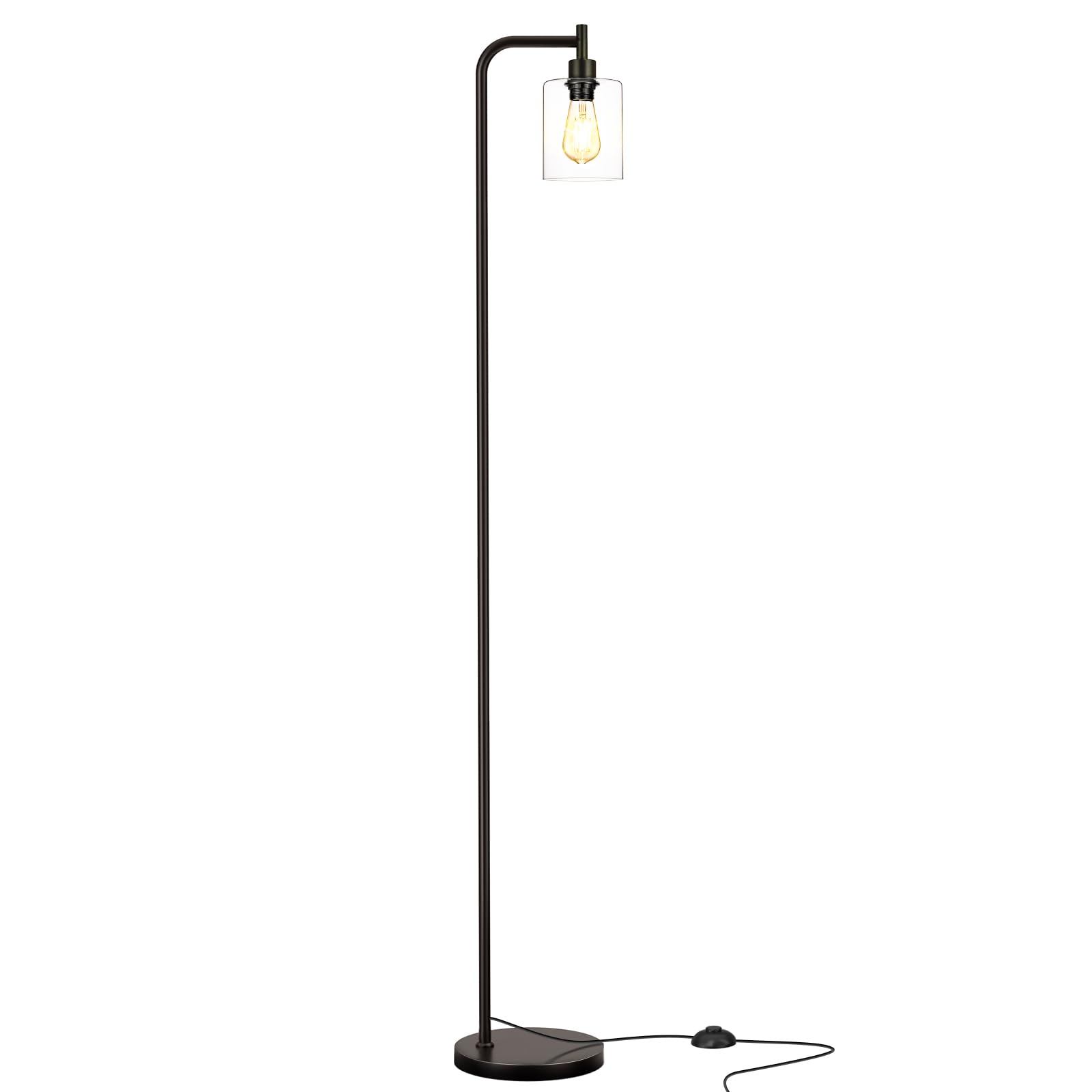 Ziisee tall floor lamp occupies less space while offering ample illumination