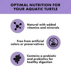 Zilla Turtle Sticks added vitamins and minerals support overall well being