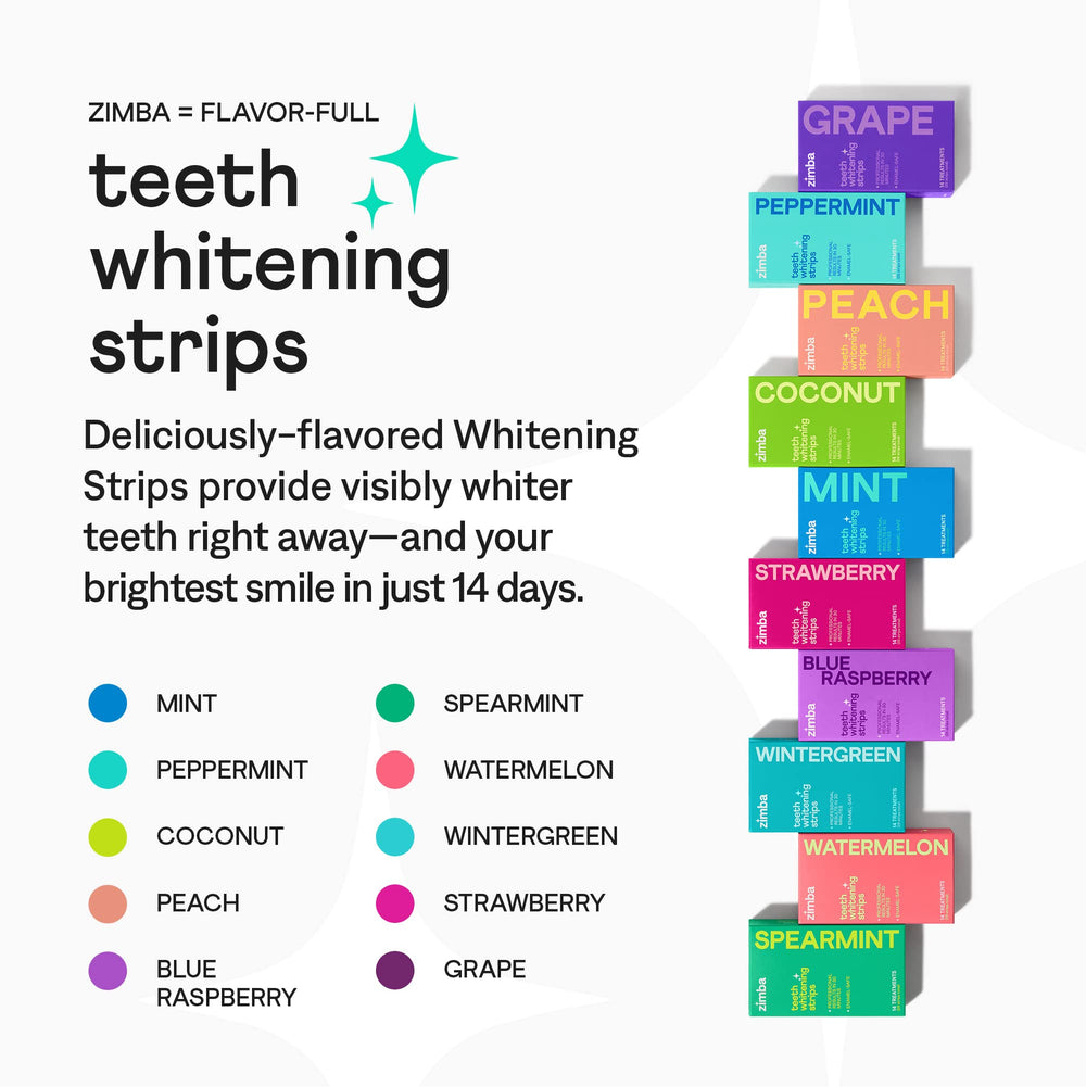 Zimba strips with advanced non-slip design keeping placement during treatment