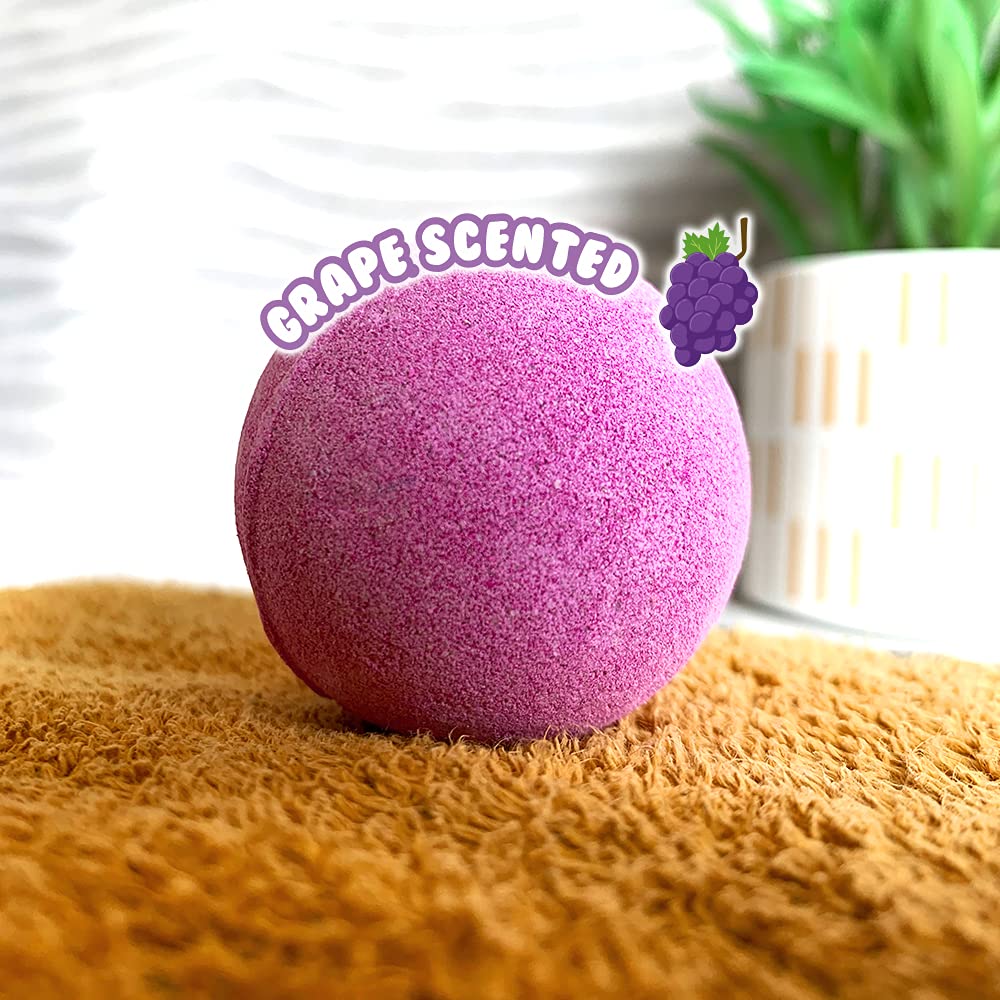 Zimpli Kids Baff Bombz moisturising formula nourishes skin during bath time.
