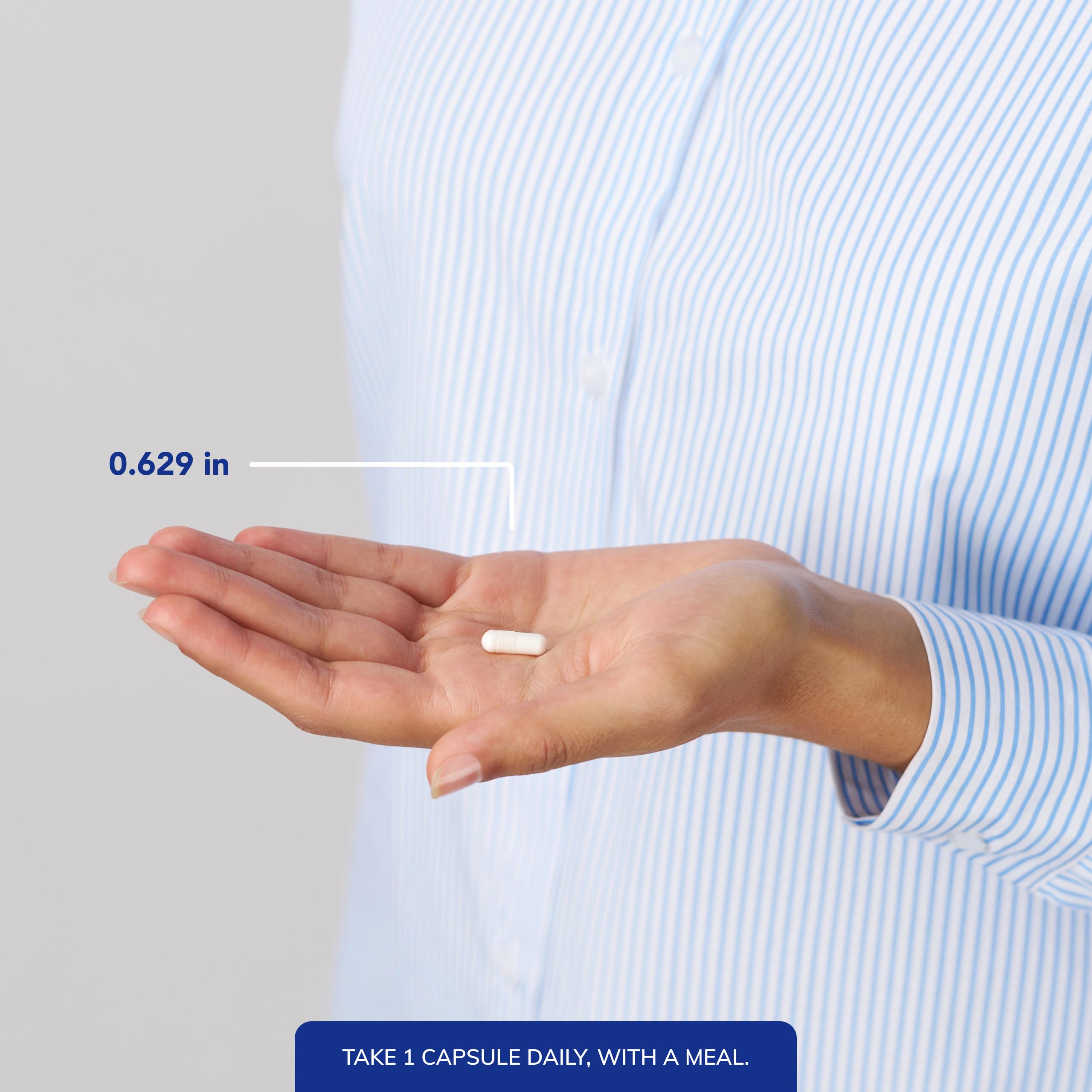 Zinc citrate nutrition facts panel lists 30 mg zinc per capsule