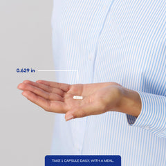 Zinc citrate nutrition facts panel lists 30 mg zinc per capsule