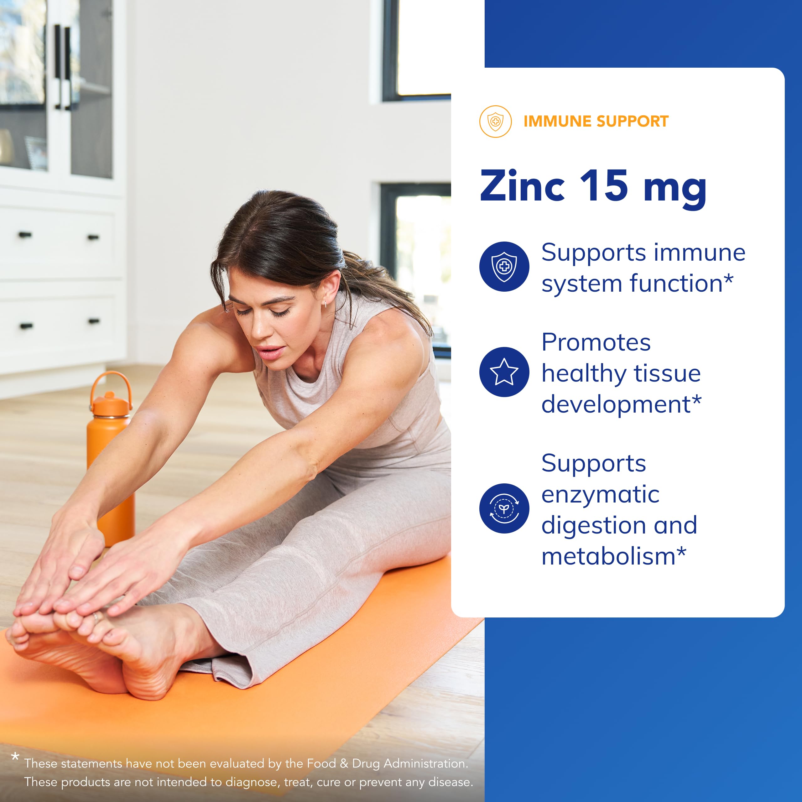 This zinc picolinate immune support bottle from Pure Encapsulations targets ongoing wellness.