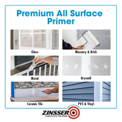 Zinsser Bulls Eye 1-2-3 primer provides stain-blocking coverage under new paint