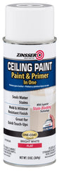 Zinsser Ceiling Paint & Primer in One spray can for quick ceiling touch-ups and stain blocking.