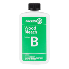 Zinsser Wood Bleach Kit Step Two application for brighter results.