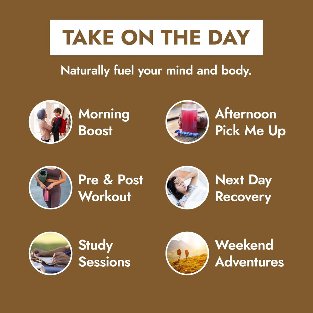 Zipfizz Coconut Lime flavor enhances taste while energizing activity.