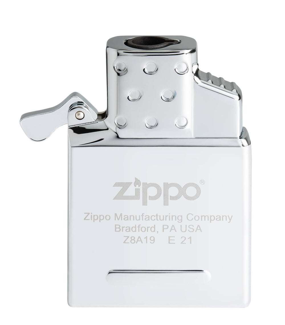 Zippo 65826 insert with refillable butane capacity of 0.9g for portable use.