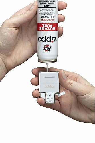 Zippo butane fuel 115ml universal-tip ideal for many lighters and clean burning.