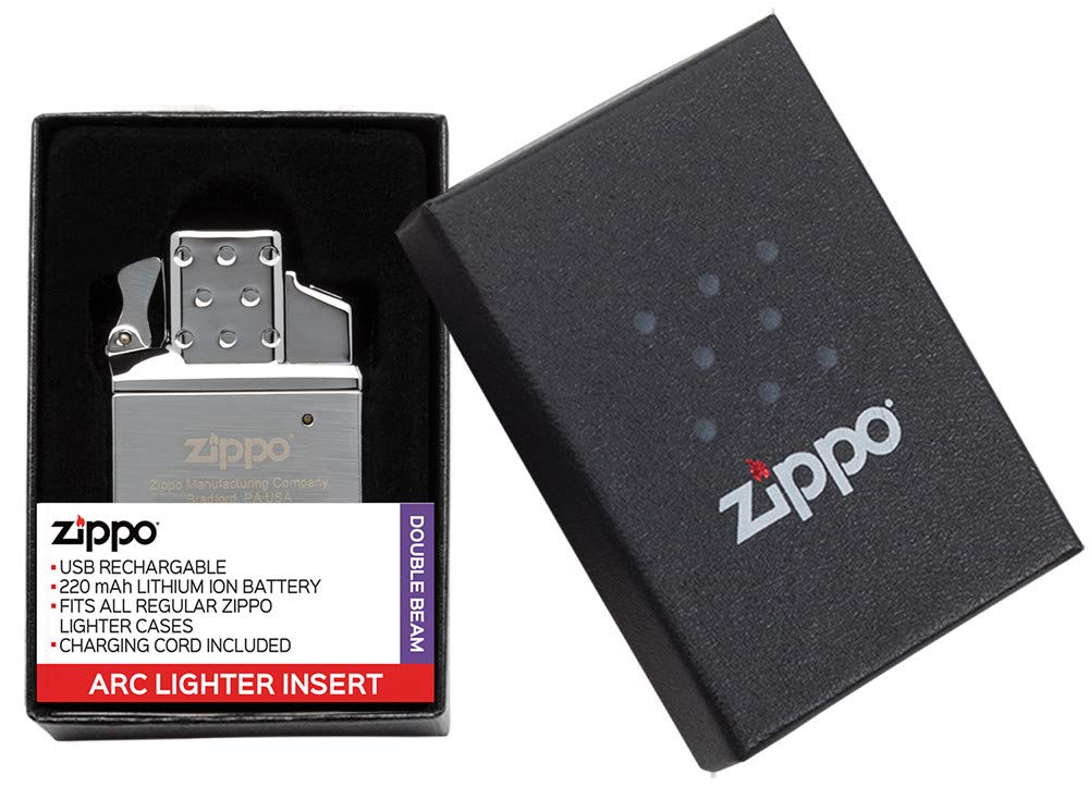 Zippo classic-case insert fits standard lighters and ships in a gift box